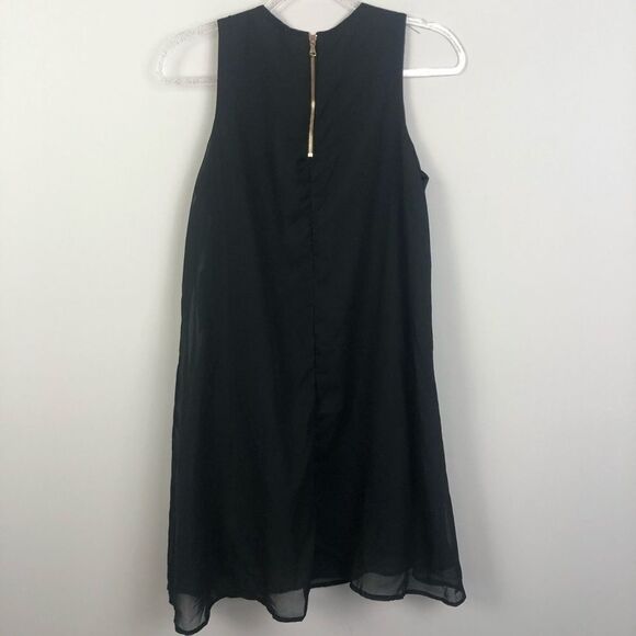 HAANI | Black Embellished Dress Rhinestones Medium - Picture 6 of 8